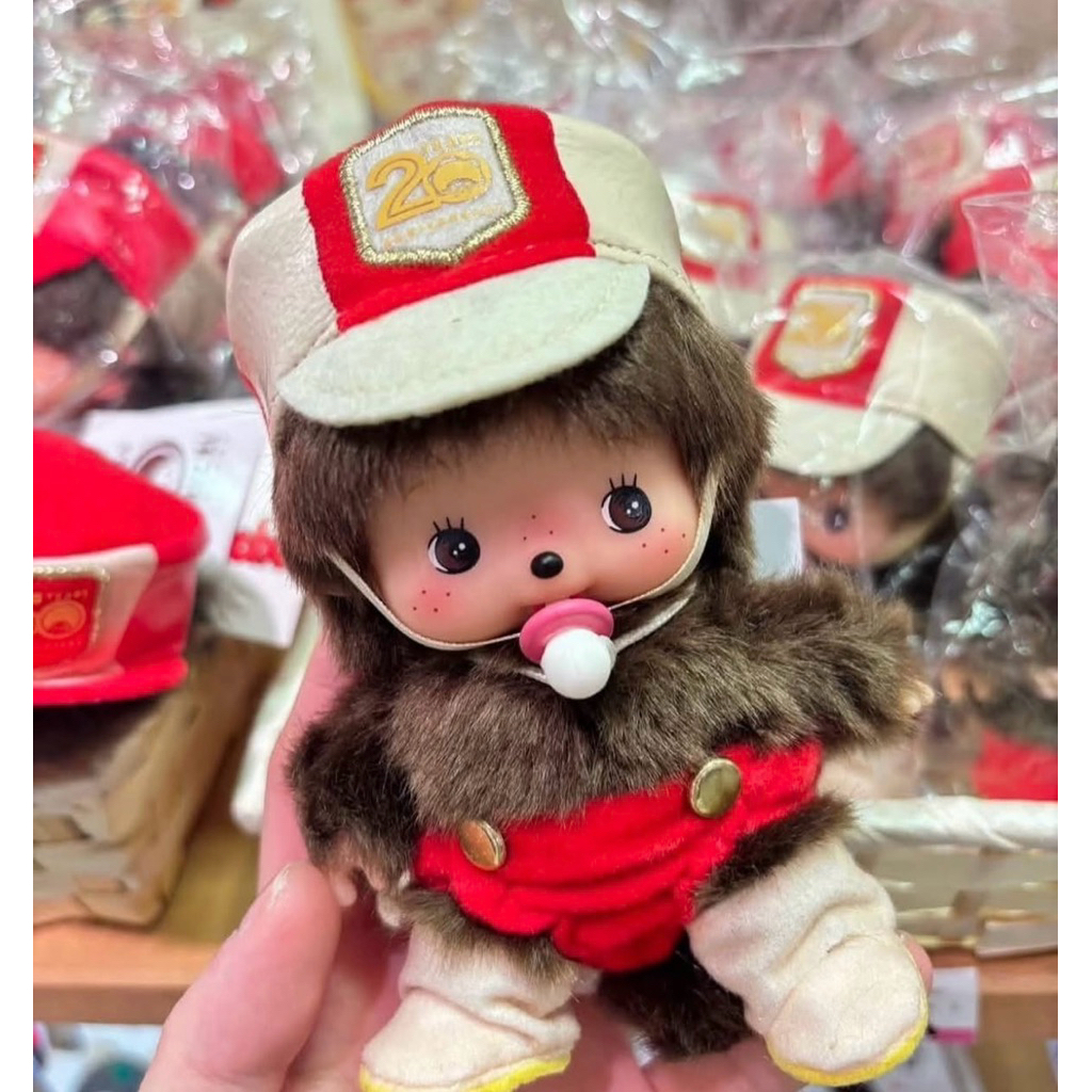 พร้อมส่ง!! Monchhichi Baby Bebichhichi รุ่น 20th Anniversary Let's Parade ป้ายใหม่ครบ