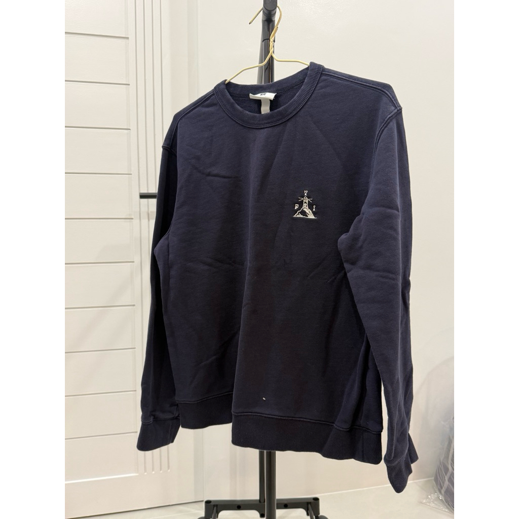 เสื้อ H&M Regular fit สีน้ำเงิน มือ 2