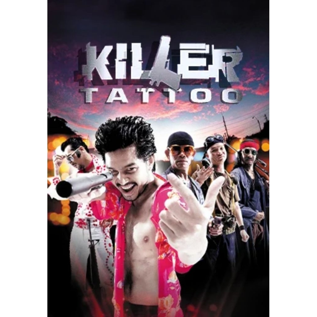 Blu-ray+DVD ปก+สกรีนแผ่น Killer Tattoo (2001) มือปืน/โลก/พระ/จัน