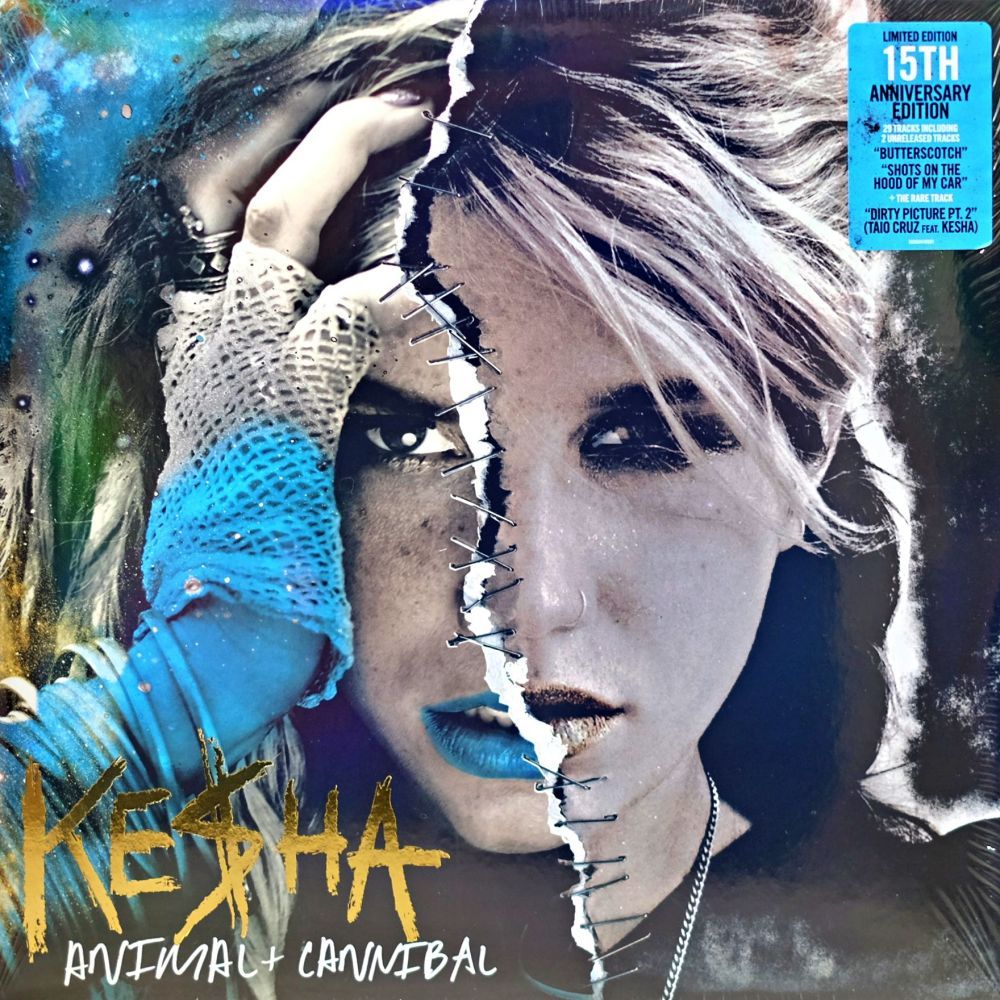 Kesha - Animal + Cannibal (Black & White Translucent Splatter Vinyl)