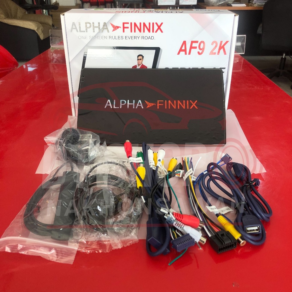 ALPHA FINNIX AF9 จอแอนดรอยรถยนต์ 9/10 นิ้ว 8Core 4/64GB 2K DSP มีพัดลม รองรับ Carplay 360 ใส่ซิม