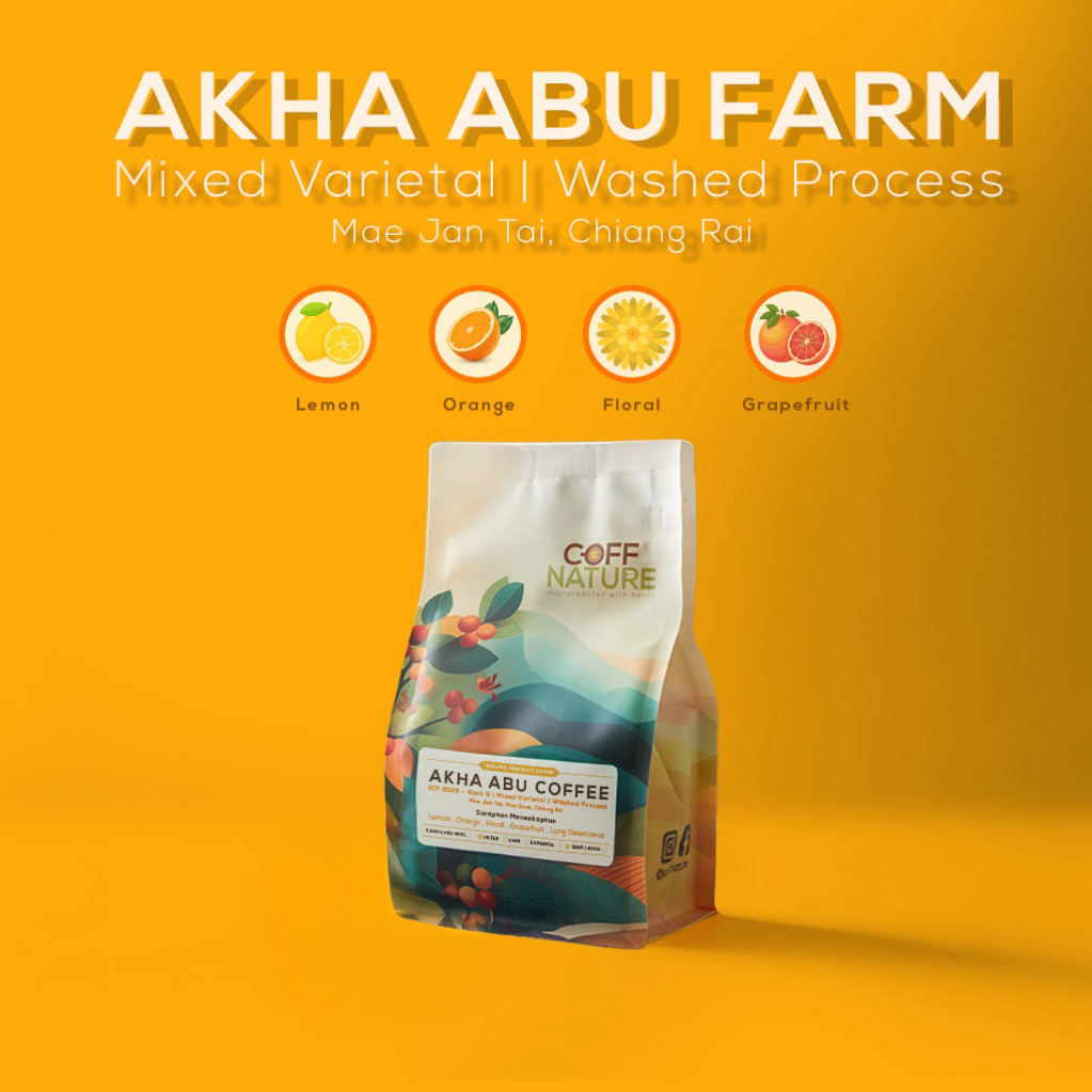 [ Rank9 ] กาแฟคั่วอ่อน แม่จันใต้ | Akha Abu Farm | Washed | Filter Roast