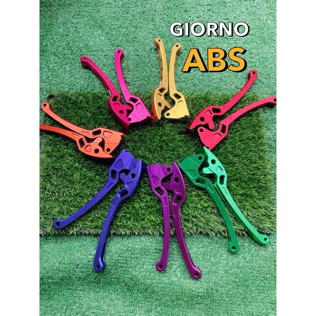 มือเบรคGIORNO ABS มือเบรคจีออโน่ ก้านเบรค มือเบรค CNC มีสีให้เลือกหลายสี งานสวย ทน