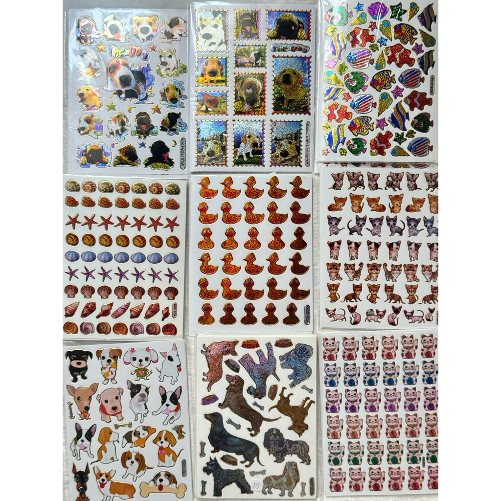 สั่งขั้นต่ำ30บาทต่อออเดอร์(ไม่รวมค่าส่ง) 🐾สติ๊กเกอร์ม้อบแม้บ หมวดสัตว์/สัตว์น้ำ🐾