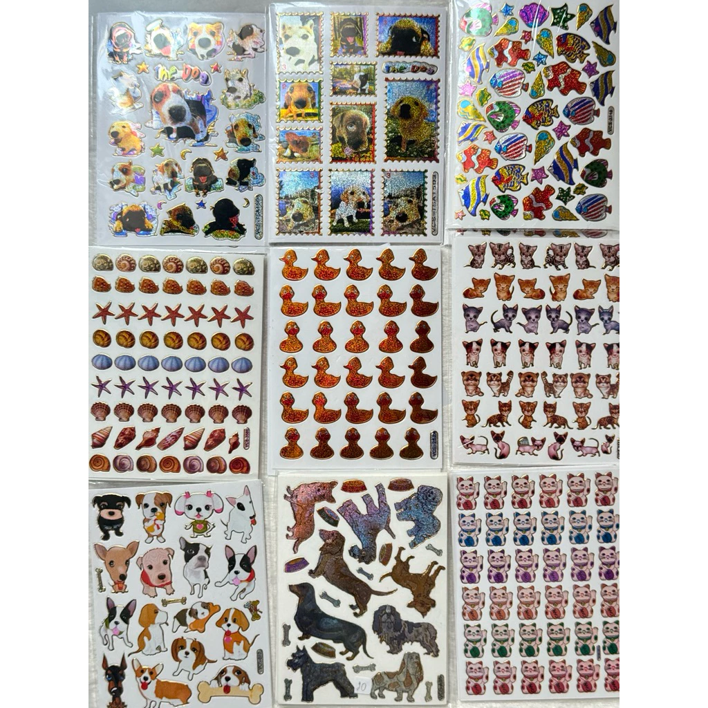 สั่งขั้นต่ำ30บาทต่อออเดอร์(ไม่รวมค่าส่ง) 🐾สติ๊กเกอร์ม้อบแม้บ หมวดสัตว์/สัตว์น้ำ🐾