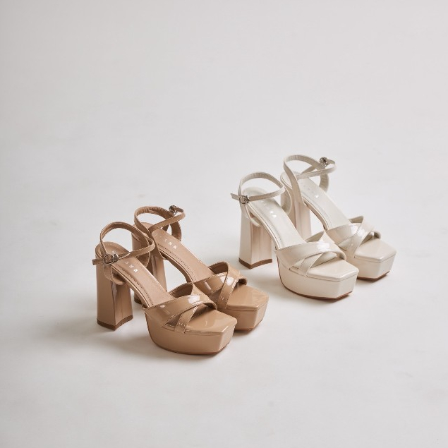 25twentyfives – รองเท้าส้นสูงสไตล์ Platform Strap Heels รุ่น DS-15 wilana ราคา ถูกที่สุด ดีลบีเคเค แกลเลอรีภาพที่ 2