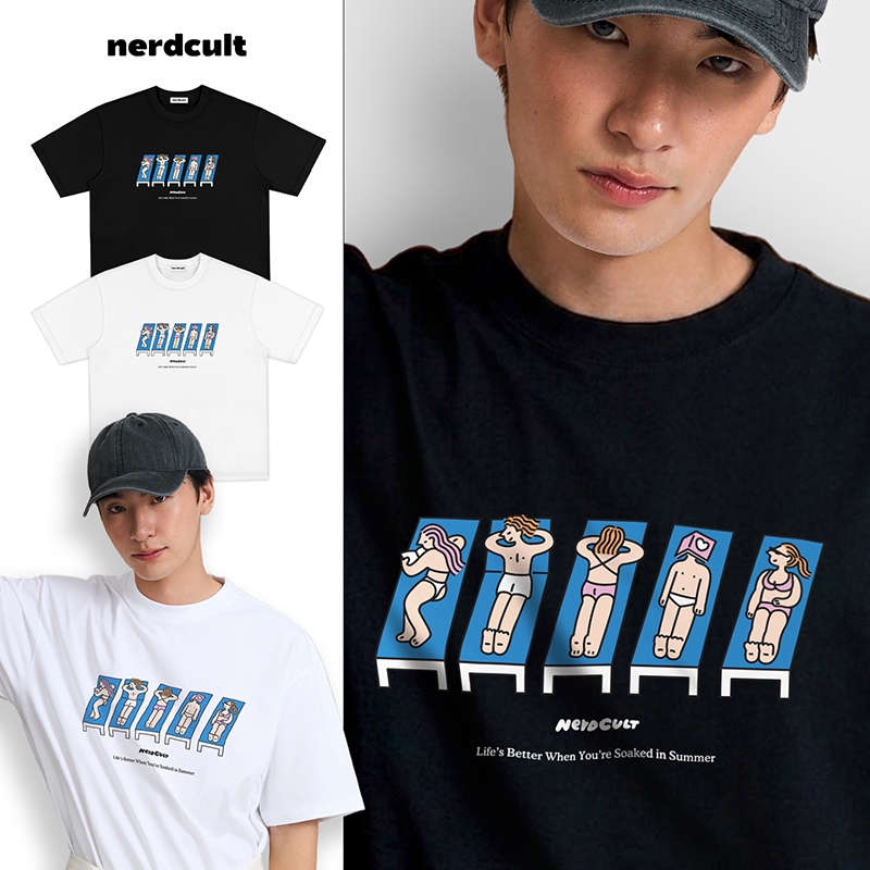 NERDCULT | Lazy Club TEE | RELAX CUT™ (เสื้อยืดทรงหลวม)