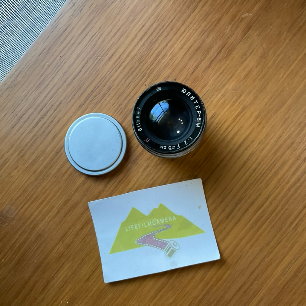 เลนส์มือหมุน Jupiter-8M : 50mm f2  /Kiev,Contax RF,Nikkor S mount