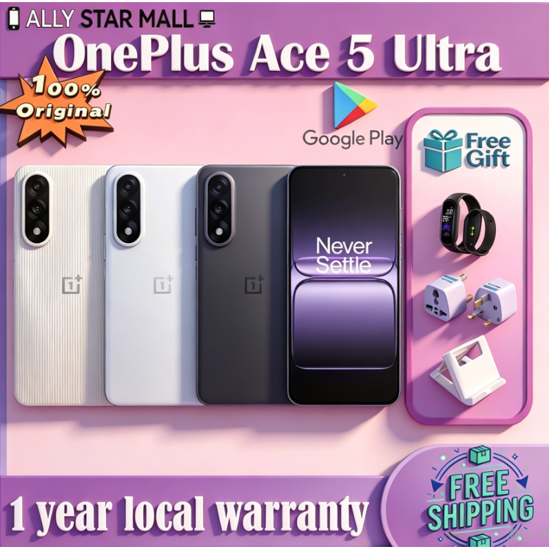 OnePlus Ace 5Ultra/OnePlus Ace 5/ Dimensity 9400+/ Snapdragon 8 Gen 3/ OnePlus Ace 5 Racing/ สนับสนุ