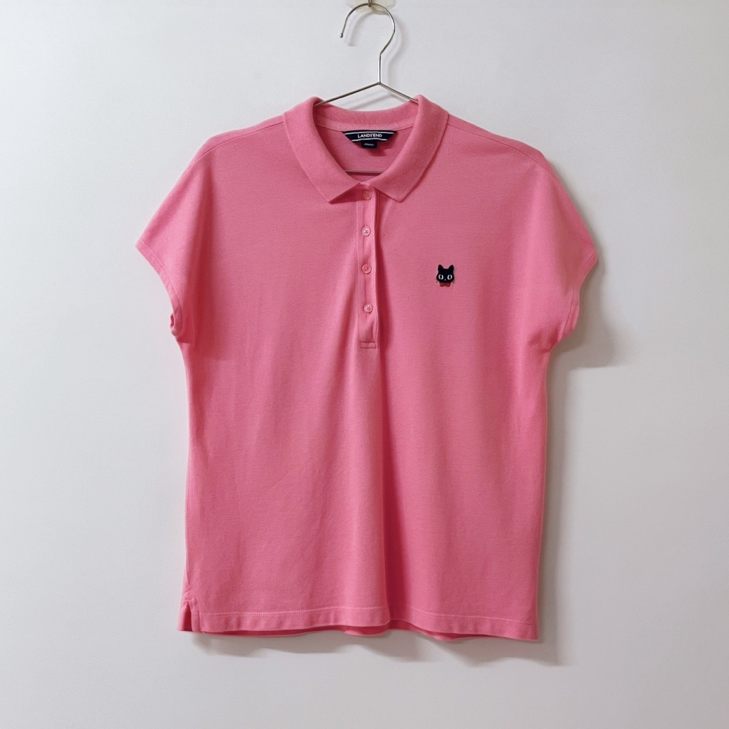 เสื้อคอปกทรงแขนล้ำ LANDS’END