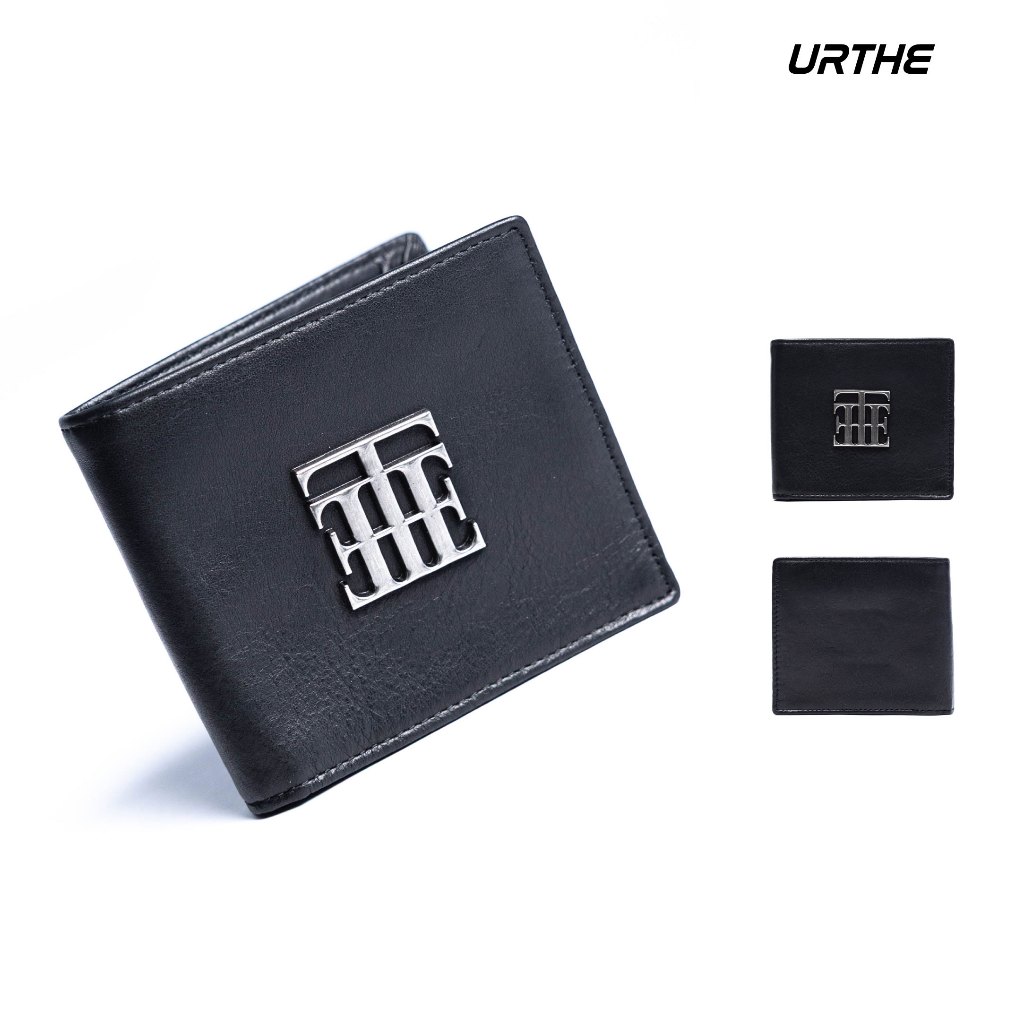 URTHE - กระเป๋าสตางค์ หนังเทียม รุ่น EMBLEM BI-FOLD WALLET