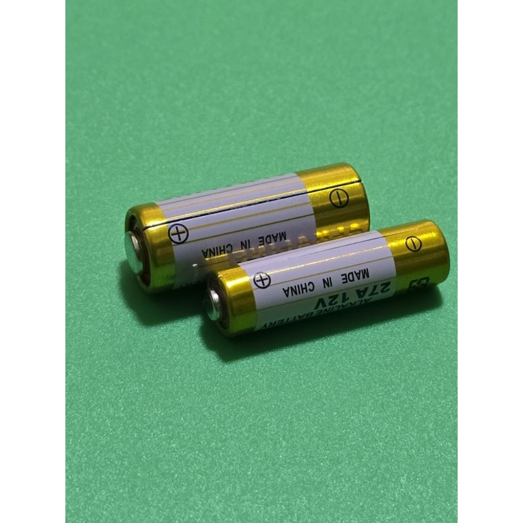 ถ่านอัลคาไลน์ ขนาด 27A 12V  23Aประเภท: ถ่านอัลคาไลน์ (Alkaline Battery) แรงดันไฟ: 12 โวลต์ (12V)