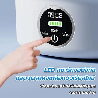 รับประกัน5ปี🔥เครื่องซักผ้ามินิไร้สาย6000mah เครื่องซักผ้าเล็ก 3L ​เครื่องซักผ้าแบบมินิ ​โหมดตั้งเวลา