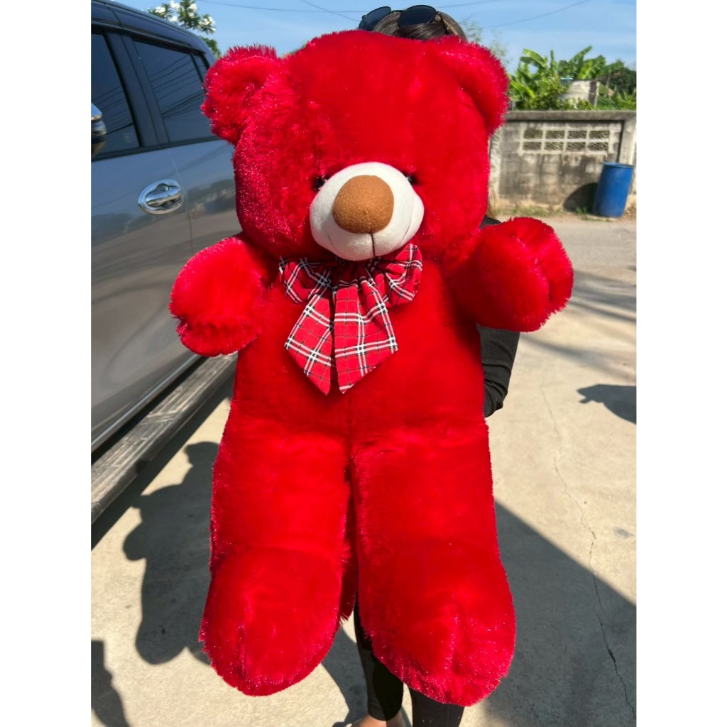 ตุ๊กตาหมีขนปุย ขนาด65เซนติเมตร(งาน มอก.แท้)ตรงปก พร้อมส่งทุกวัน ราคา ถูกที่สุด ดีลบีเคเค แกลเลอรีภาพที่ 5