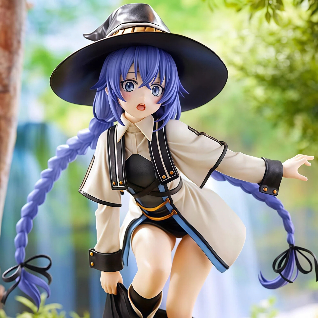 🚀ส่งจากไทย💨ฟิกเกอร์ Mushoku Tensei Roxy Migurdia หมวกถอดได้ ท่าเปลี่ยนชุด นักเวทต่างโลก อนิเมะ ของสะสม แต่งโต๊ะ
