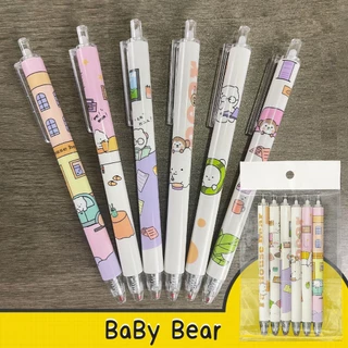 💛ยกกล่อง 6 แท่ง💜ปากกาเจล การ์ตูนยอดฮิต📌ปากกาเขียนลื่น ไม่เลอะมือ✔️พร้อมส่ง เครื่องเขียน ราคาส่ง