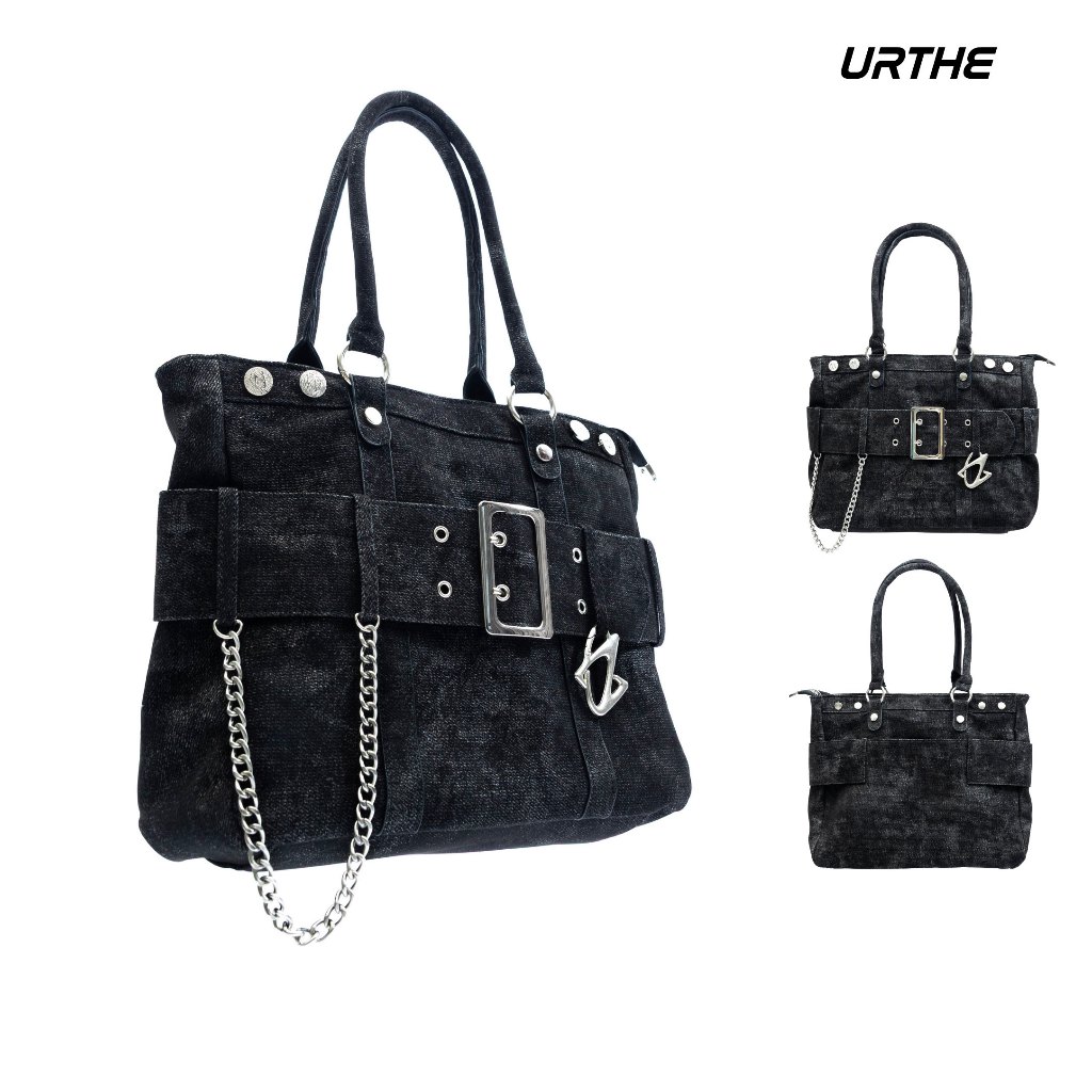 URTHE - กระเป๋า หนังเทียม รุ่น THE UNBOUND BAGS - Col. OZDE UNTITLED