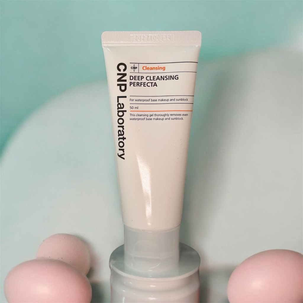 Cleansing Jel เจลน้ำนม CNP Cleansing Perfecta ทำความสะอาดล้ำลึกถึงรูขุมขน ลดสิวอุดตัน ผิวนุ่มชุ่มชื้น สูตรเวชสำอางเกาหลี