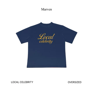 Marvenapparel - Local celebrity (Unisex) เสื้อยืดสกรีนลายทรง Baby crop / Oversized