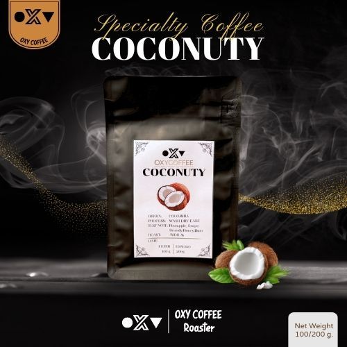 กาแฟคั่วกลาง Colombia '' COCONUTY ''