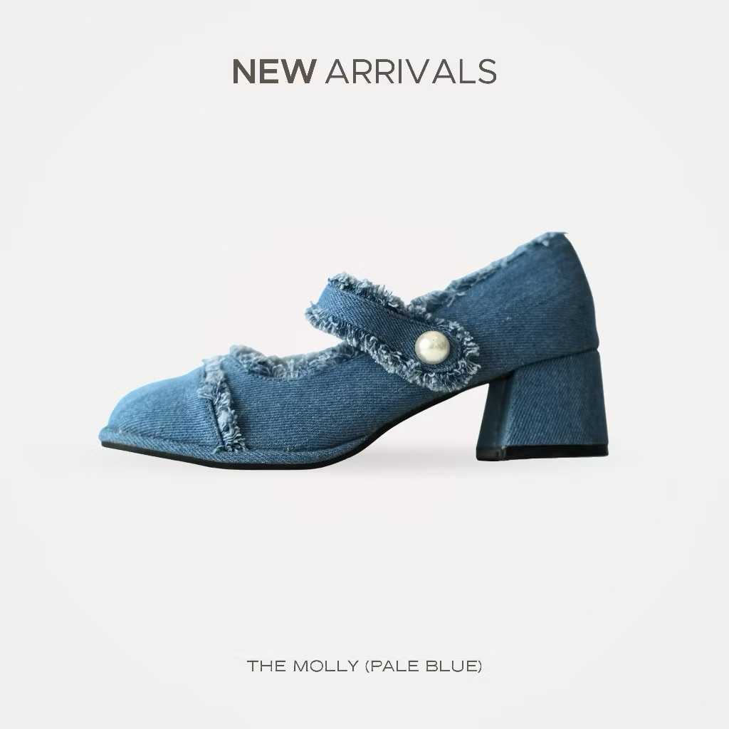 ส่งต่อรองเท้า Labotte.bkk | รองเท้า รุ่น The Molly (Pale Blue) Size 39