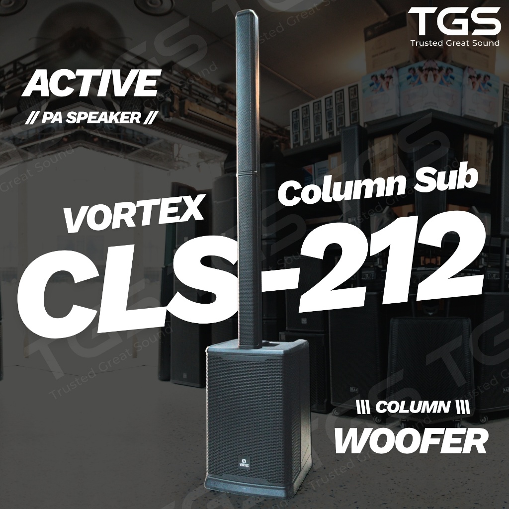 ตู้คอลัมน์ซับ 12 นิ้ว Vortex CLS212 active column speaker