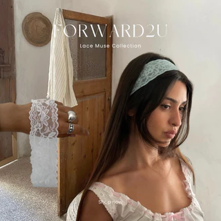 Lace Muse Collection | FORWARD2U🍒✨ ผ้าลูกไม้คาดหัว ผ้าวินเทจ Lace Headband 🫶🏻🧚🏻‍♂️ สินค้าพร้อมส่ง