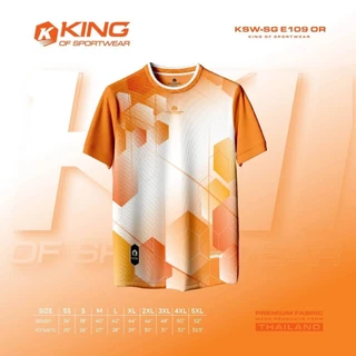 สื้อออกกำลังกาย เสื้อกีฬา เสื้อสำหรับวิ่ง เสื้อกีฬาสี ผ้าดี E109