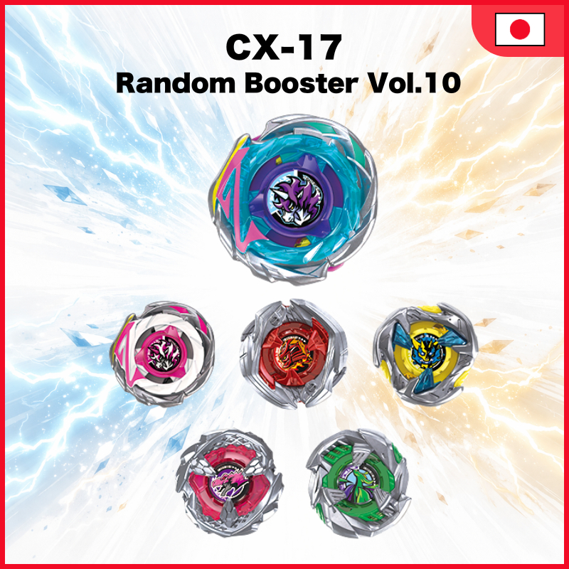 TAKARA TOMY BEYBLADE X CX-17 Random Booster Vol.10