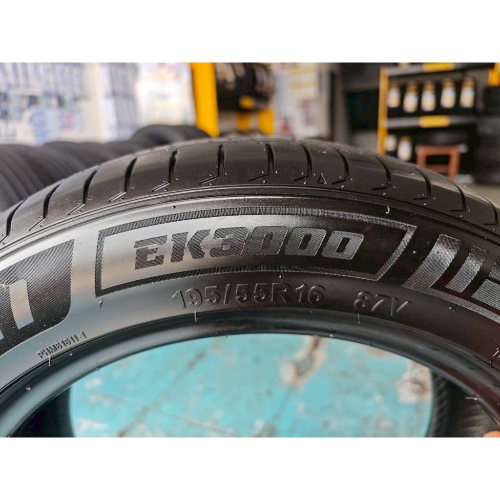 ยางเปอร์เซ็นต์ OTANI EK3000 ขนาด 195 55 R16 ปี25 ราคา 425 บาท