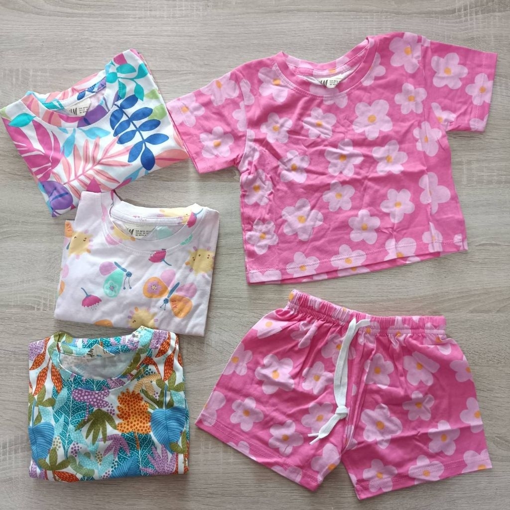 ♥️ ชุดเซ็ท เสื้อ Cop เด็กหญิง size 2T-8T ผ้าคอตตอนนุ่มใส่สบาย (THM) 🐻