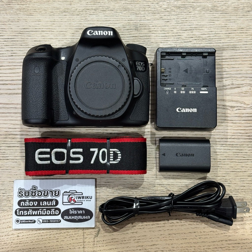 Canon EOS 70D (บอดี้) (2-Hand) สภาพสวยงาม