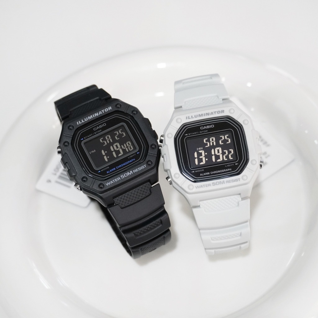 Casio Standard นาฬิกาข้อมือรุ่น W-218H,W-218HC,W-218HD,W-218HM (W-218H-1A,W-218HC-4A,W-218HD-1A)