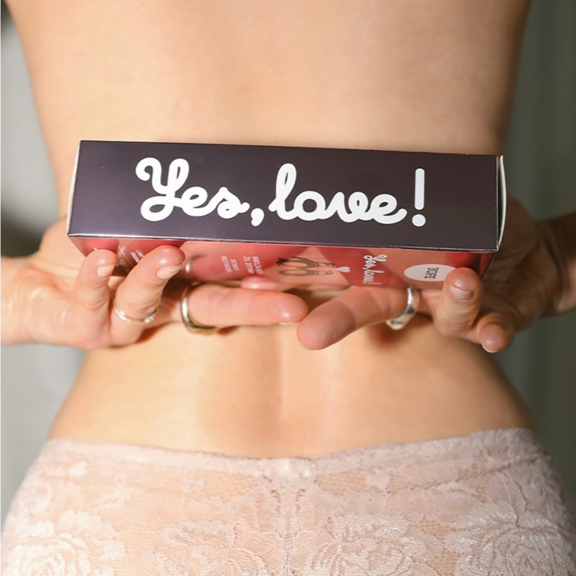 Yes Love Intimate Gel สูตรนุ่มพิเศษ🥂ละมุนผิว มีรสหวานอ่อนๆจากธรรมชาติ เพิ่มสัมผัสราบรื่นClean Beauty