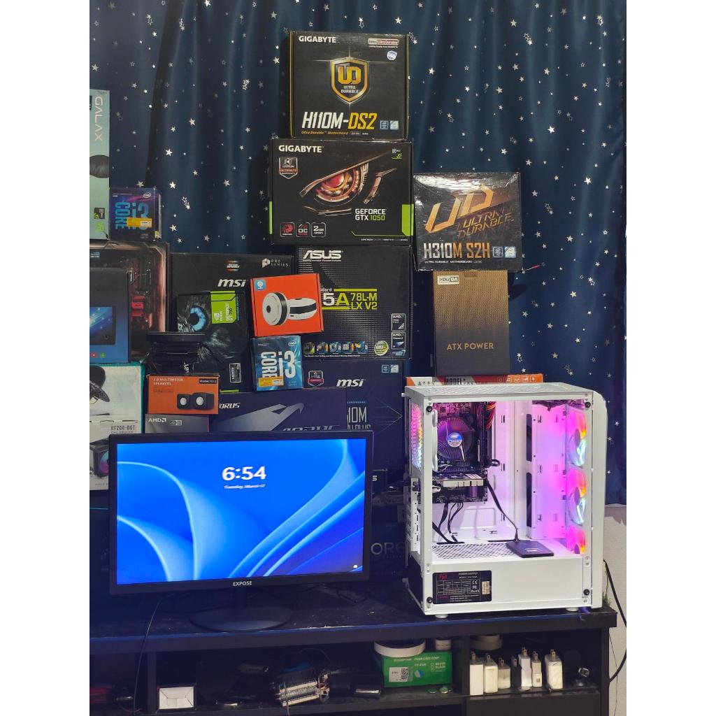 I5G3 Ram8 ssd128GB GT605 1GBHdd 500GB PSU 400W