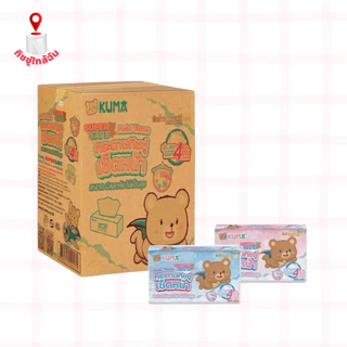 ยกลัง 20 ห่อ กระดาษทิชชู่คุมะ Kuma 360 แผ่น หนา 4 ชั้น 90 ดึง หนานุ่ม ไร้ฝุ่น ยกลังใช้คุ้ม สะอาด ปลอดภัย ไม่ขุย