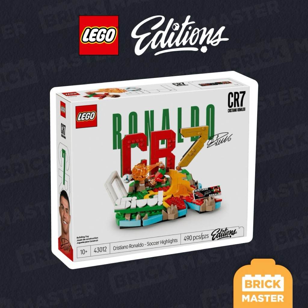 LEGO Editions 43012 : Cristiano Ronaldo CR7 – Soccer Highlights (เลโก้แท้ โรนัลโด้)
