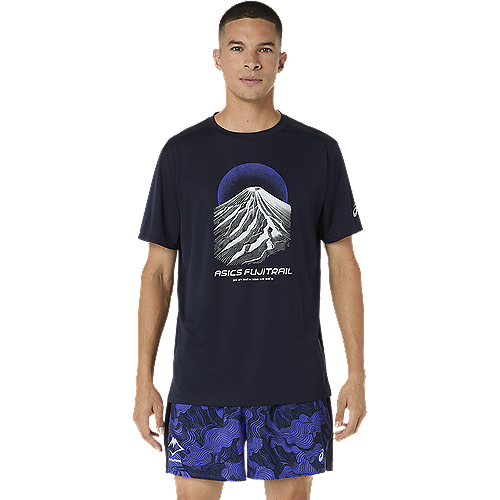 ASICS :  2011D527.400 FUJITRAIL LOGO SS TOP MEN เสื้อคอกลมผู้ชาย