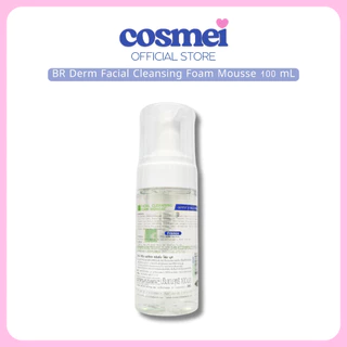 BR Derm Facial Cleansing Foam Mousse 100 mL | บีอาร์เดิร์ม เฟเซียล คลีนซิ่ง โฟมมูสทำความสะอาดหน้า