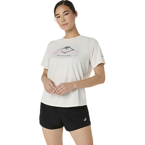 ASICS : 2012D432.100 FUJITRAIL LOGO SS TOP WOMEN เสื้อคอกลมผู้หญิง