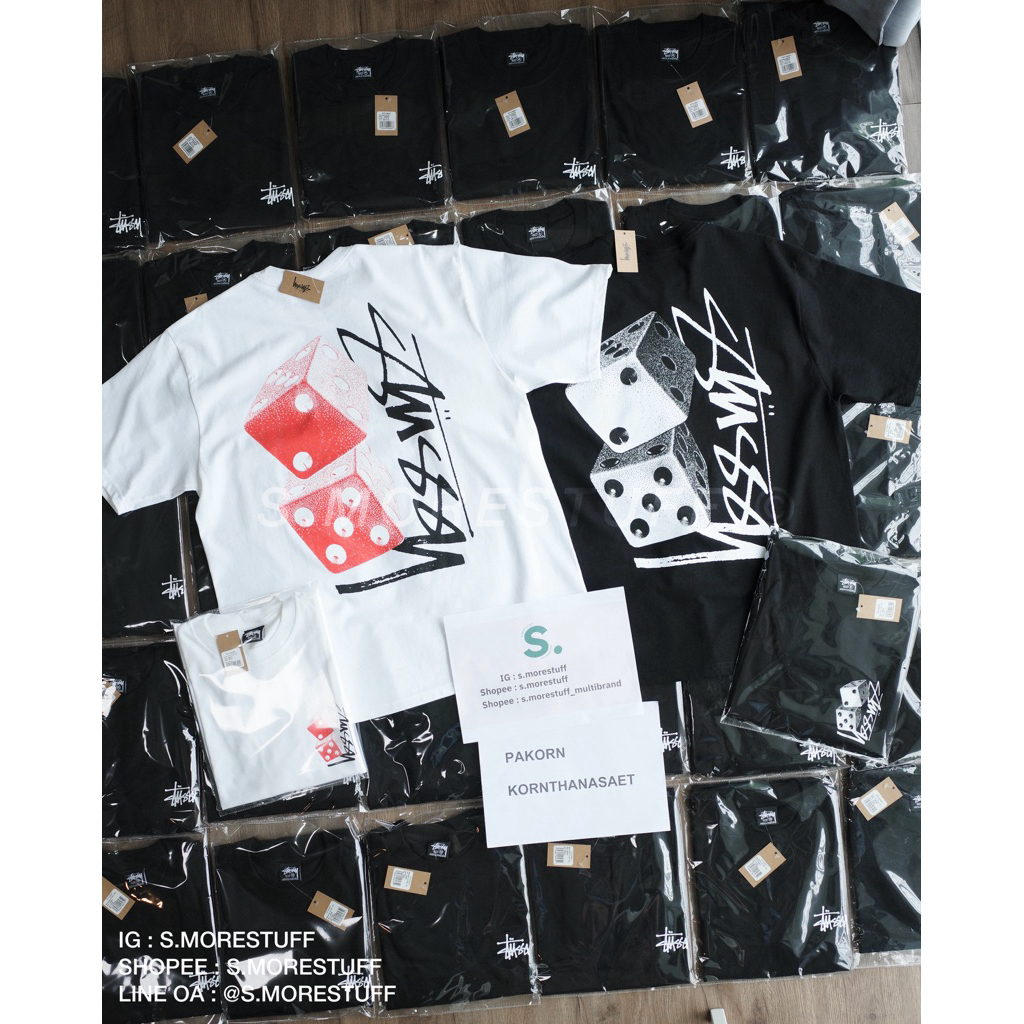 STÜSSY. TALL DICE TEE
