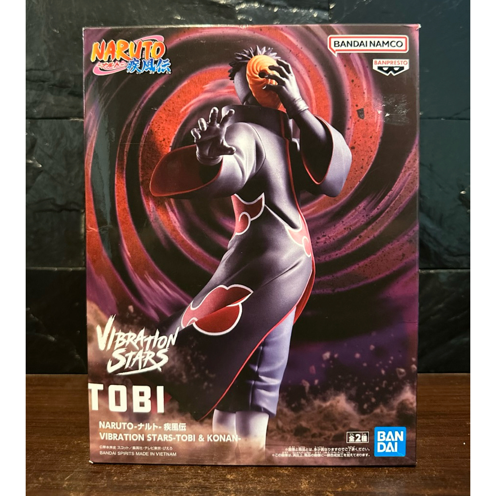 (ลิขสิทธิ์แท้💯% มือ2) โทบิ Tobi นารูโตะ Naruto Shippuden Vibration Stars มือ2 ลอตDT
