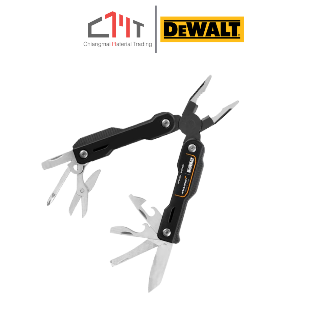 DEWALT คีมมัลติทูลส์ 16 in 1 รุ่น McLaren No.DWHT71844-9