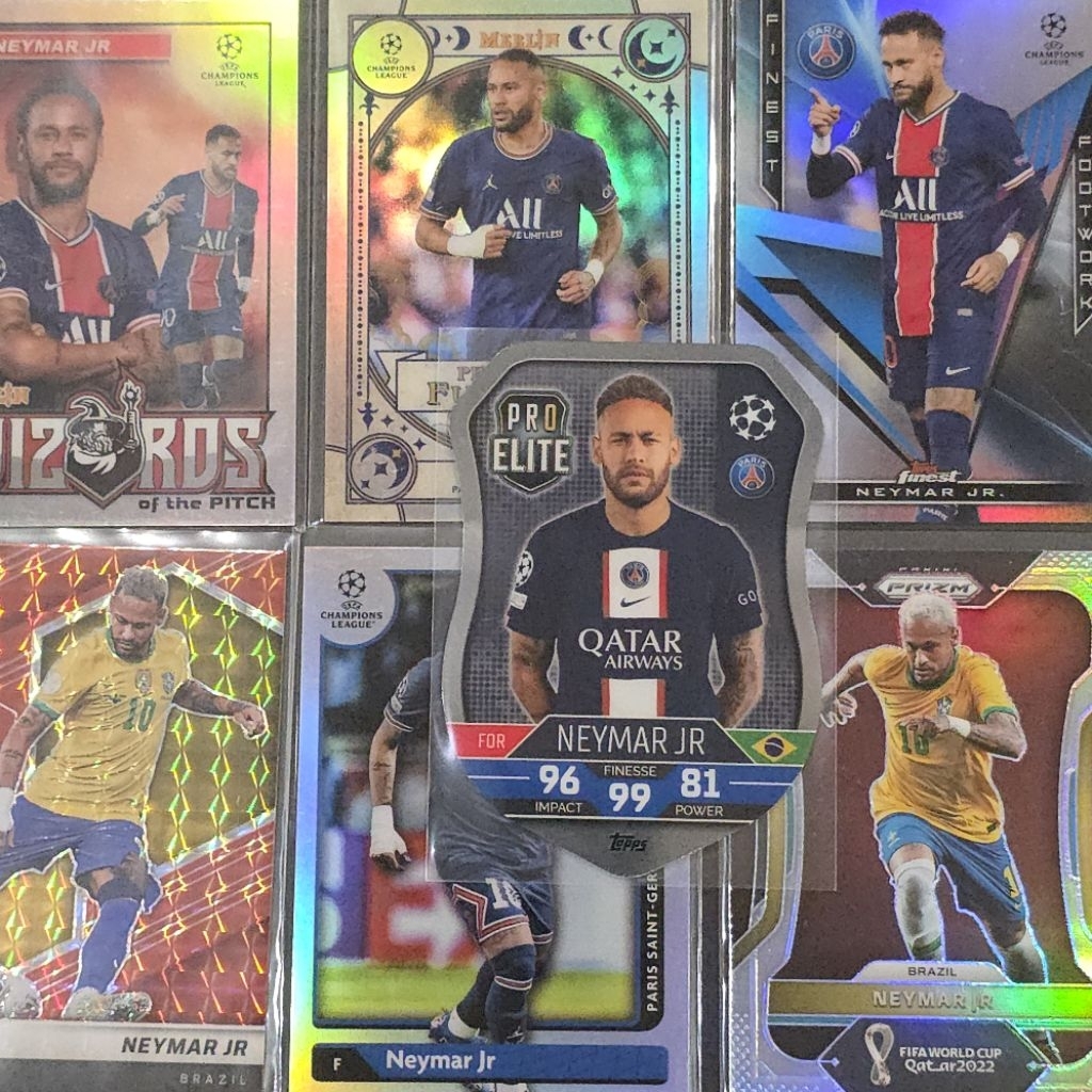 การ์ดฟุตบอล​ Neymar​ Jr.