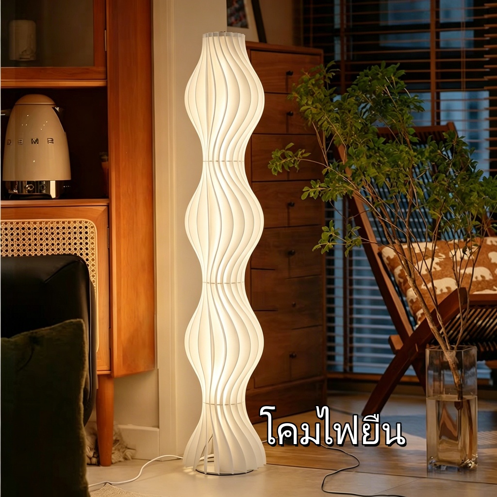 โคมไฟตั้งพื้น ไฟประดับ  ปรับความสว่างได้ โคมไฟตู้เสื้อผ้า โคมไฟโซฟา floor lamp