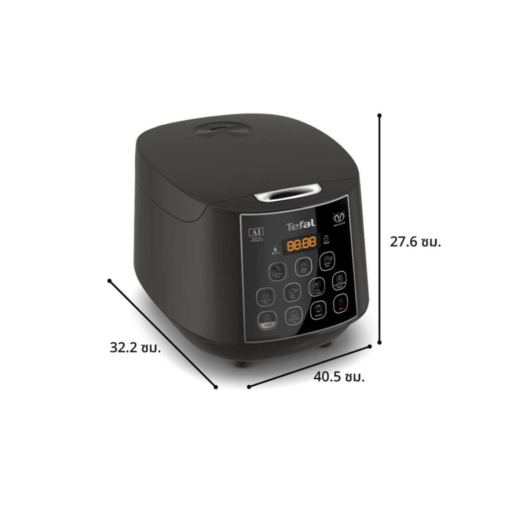 Tefal หม้อหุงข้าว TEFAL รุ่น RK736B66  (1.8L,750W) – ประกันศูนย์ 2 ปี ราคา ถูกที่สุด ดีลบีเคเค แกลเลอรีภาพที่ 5