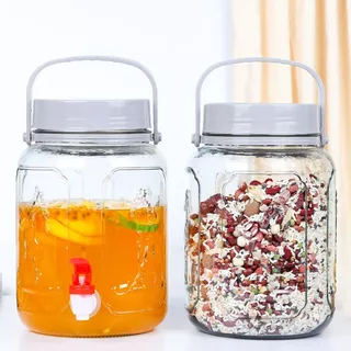 ZYNAFA 5L/8L/10L โหลแก้ว โหลบ๊วย โหลเหล้าบ๊วย ขวดโหลดองผลไม้ ใช้ในกาถนอมอาหาร