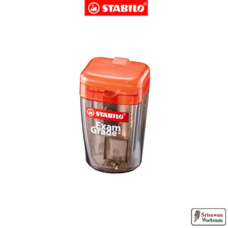 STABILO 4518 กบเหลาดินสอ 1รู ใบมีดเยอรมัน กบเหลาแบบพกพา pencil sharpener