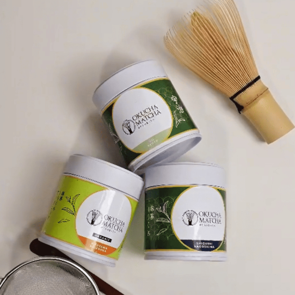 มัทฉะเกรดพิธี แบรนด์ Okucha Matcha