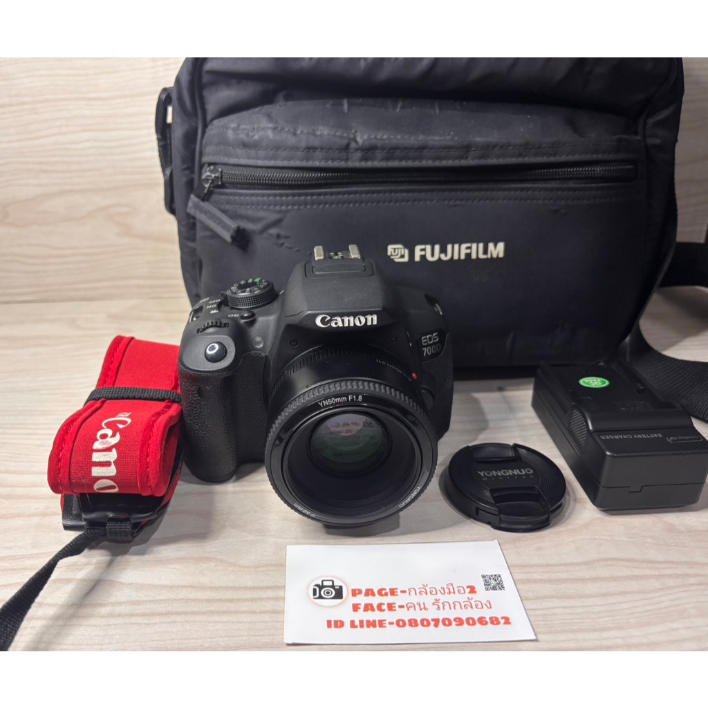 Canon 700D พร้อมเลนส์